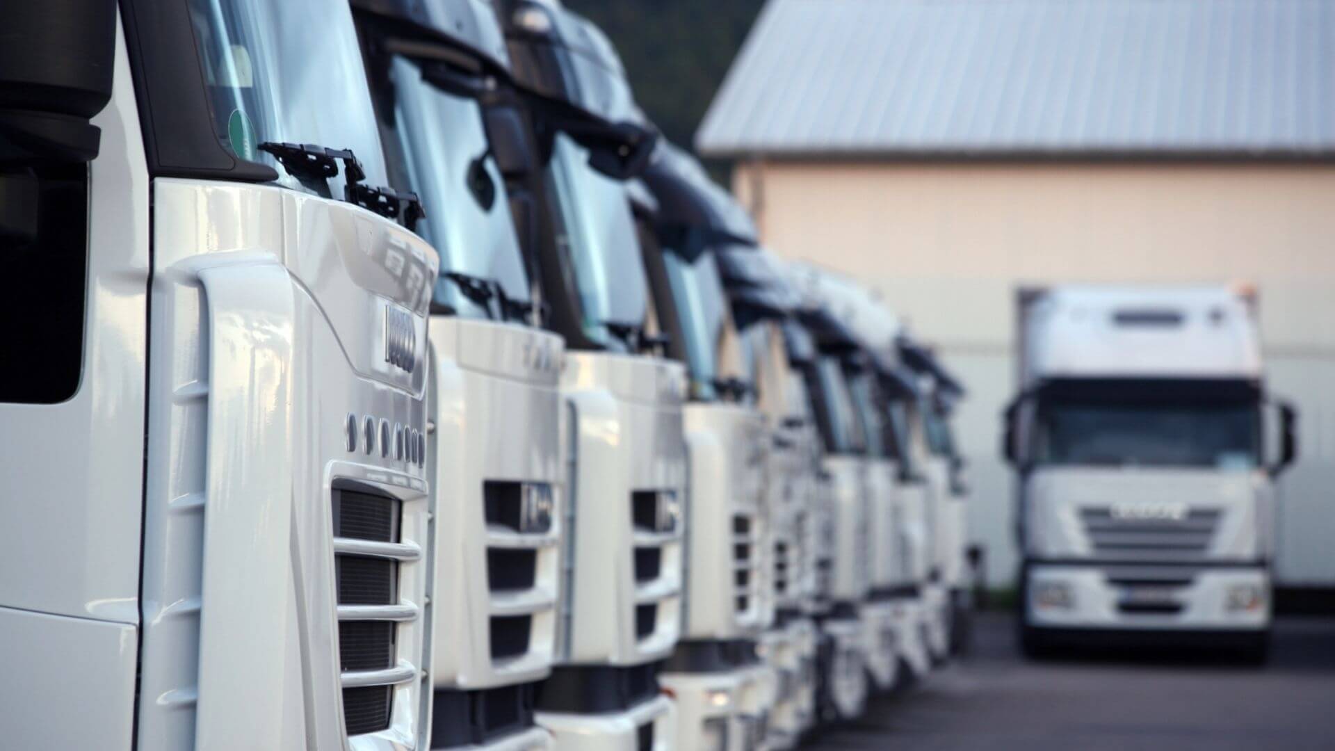 Golden Eagle Hauling commercial fleet ready for service